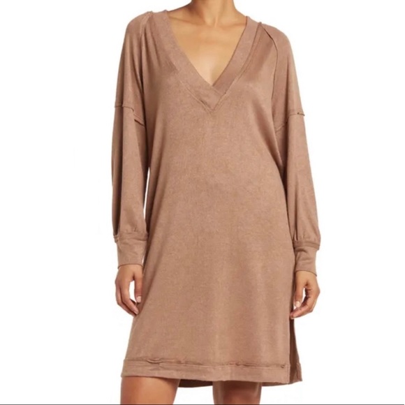 Stitchdrop long sleeves loose relaxed fit dress women’s Size Small - Picture 2 of 13